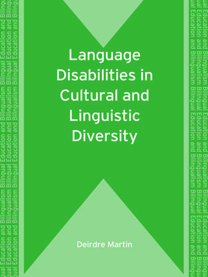 cover image of Language Disabilities in Cultural and Linguistic Diversity